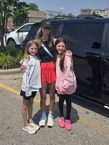 Alexandra, Hunter, and Sophia