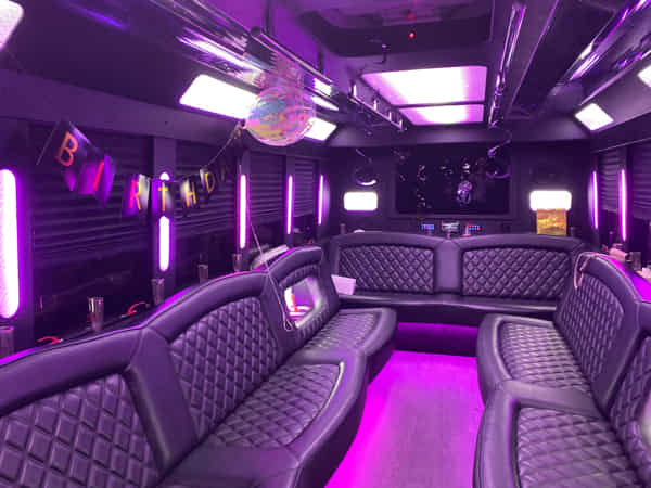 Limousine interior