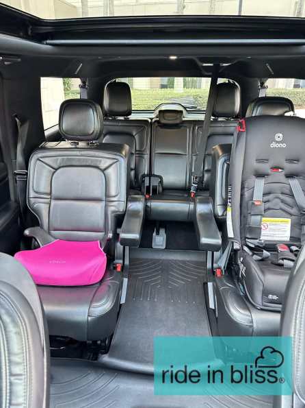 Look for preinstalled car seats