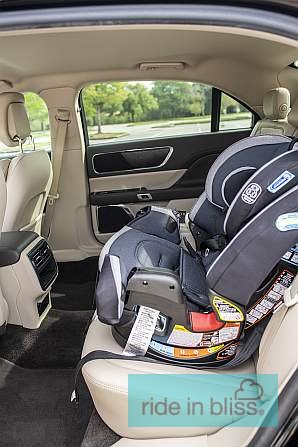 Preinstalled car seats ready for you