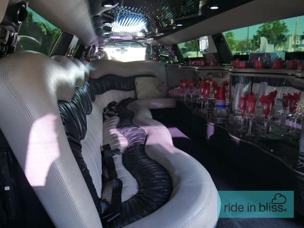 Our limousine inside