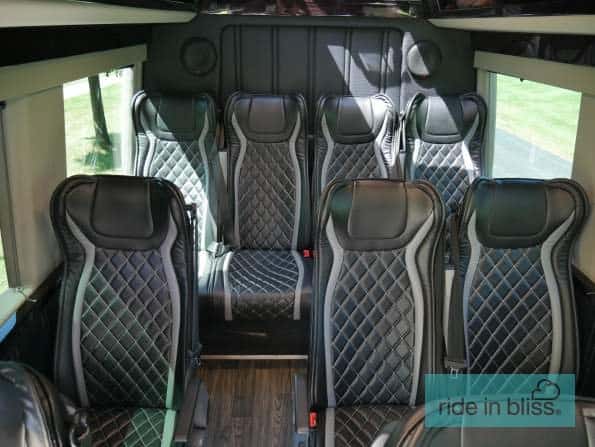 Sprinter Van inside seatings